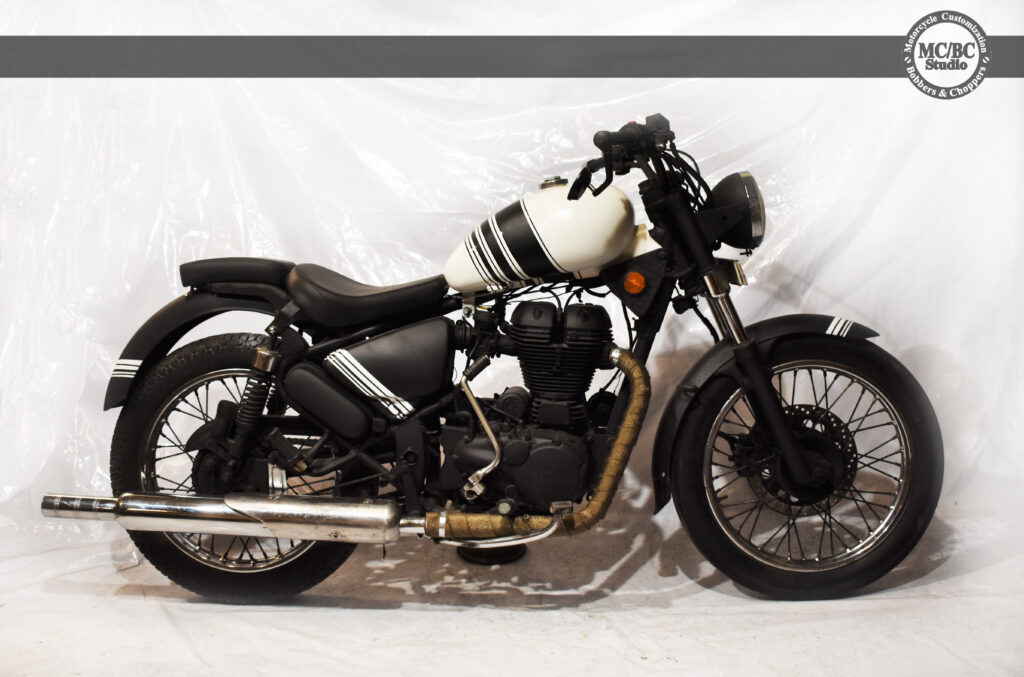 mcbc studio motorcycle customization modification royal enfield bullet