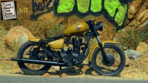 MCBC Studio custom modified motorcycle royal enfield bullet sepoy series 2342