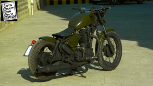 MCBC Studio custom modified motorcycle royal enfield bullet sepoy series 3227