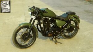 MCBC Studio custom modified motorcycle royal enfield bullet sepoy series 8